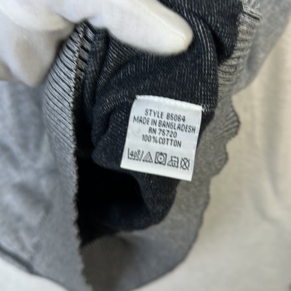 BKE Men’s Distressed Casual Sweater Gray Black Size XL - Picture 8 of 12